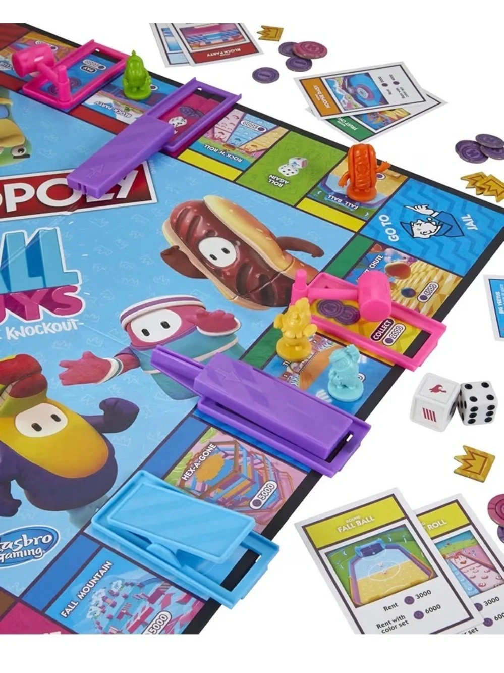 Monopoly Fall Guys Ultimate Knockout Board Game Hasbro NEW Sealed